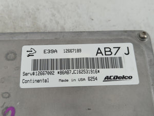 2017 Chevrolet Equinox PCM Engine Control Computer ECU ECM PCU OEM P/N:12667189 12667002 Fits Fits 2018 2019 2020 OEM Used Auto Parts