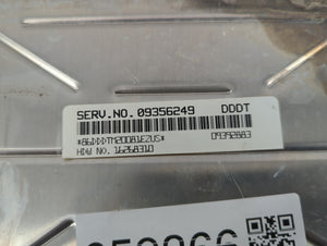 2000-2003 Chevrolet S10 PCM Engine Control Computer ECU ECM PCU OEM P/N:16268310 09356249 Fits Fits 2000 2001 2002 2003 OEM Used Auto Parts