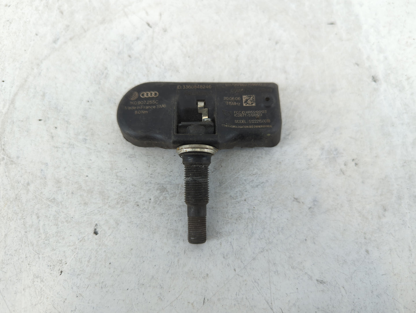2008 Volkswagen Jetta Tire Pressure Monitoring System Sensor Tpms - Oemusedautoparts1.com