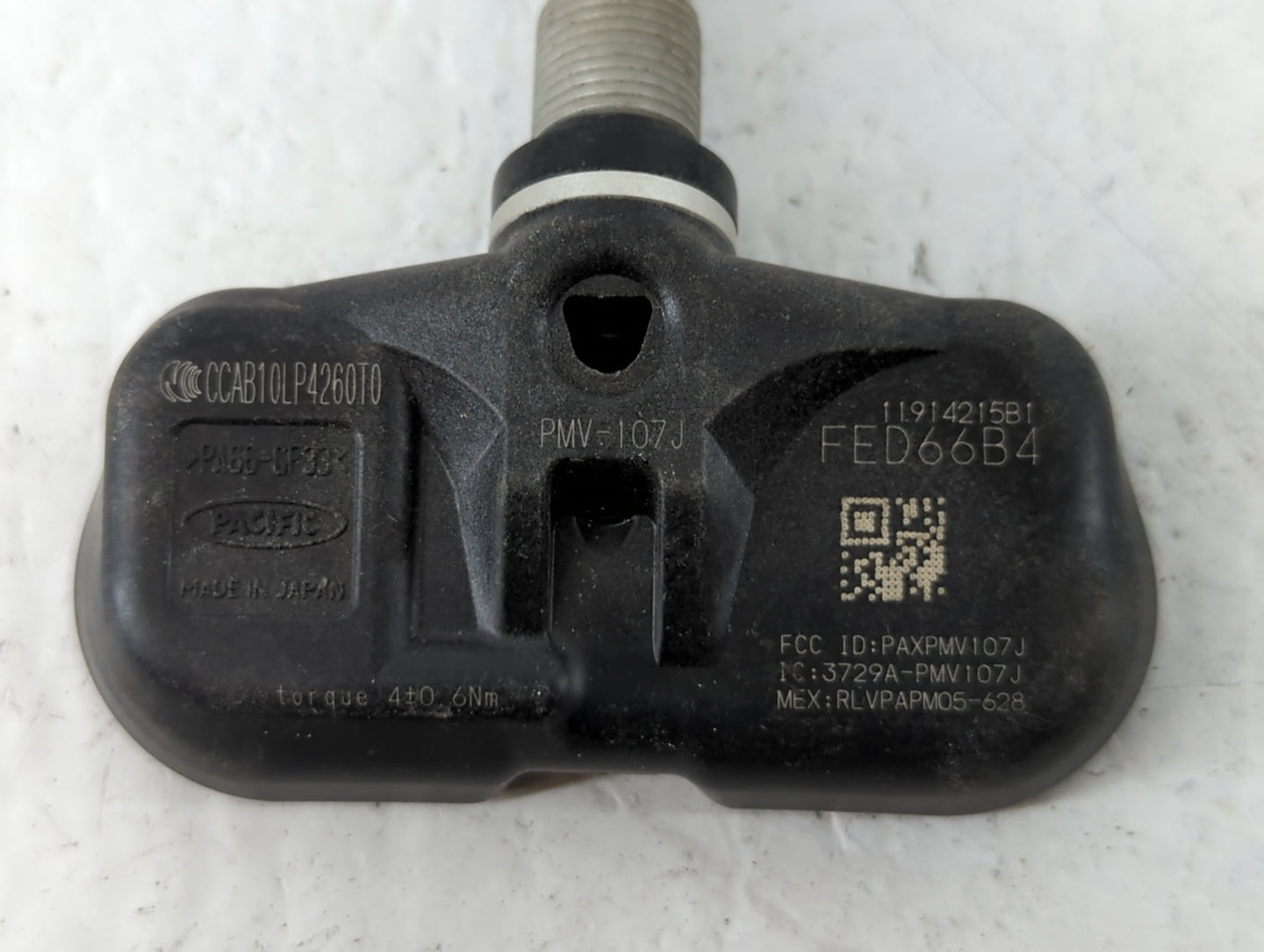 2012 Lexus Rx350 Tire Pressure Monitoring System Sensor Tpms - Oemusedautoparts1.com