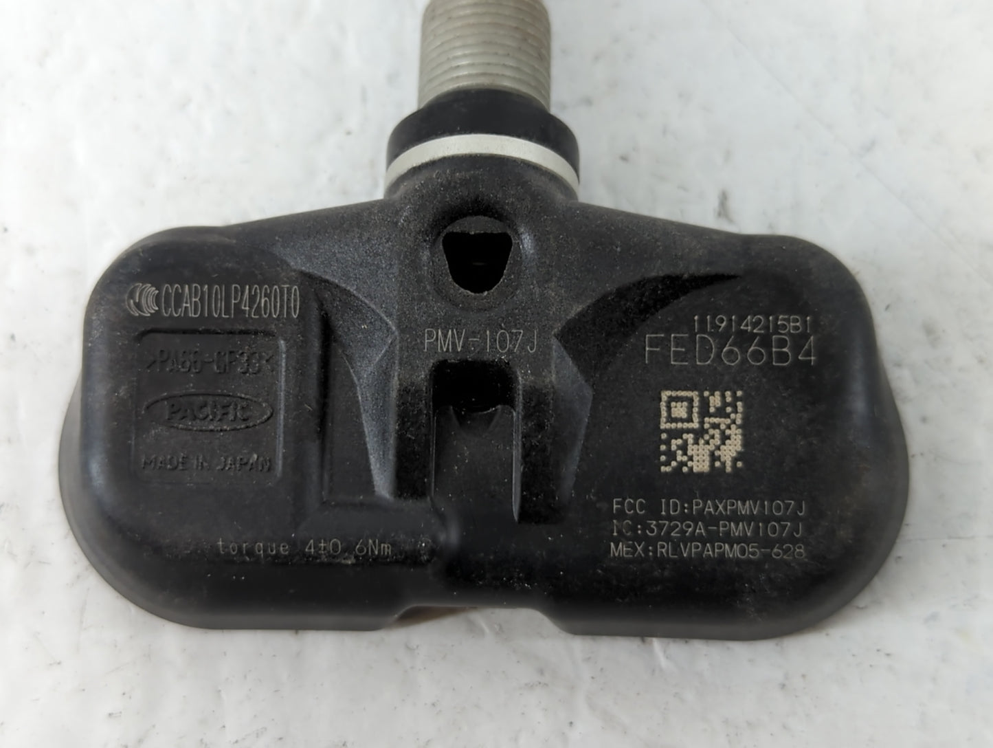 2012 Lexus Rx350 Tire Pressure Monitoring System Sensor Tpms - Oemusedautoparts1.com