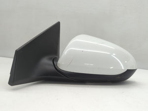 2017-2020 Hyundai Elantra Driver Left Side View Manual Door Mirror White