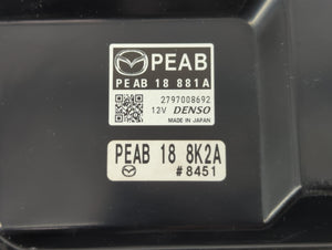 2014-2017 Mazda 3 PCM Engine Control Computer ECU ECM PCU OEM P/N:PAJ8 18 881 A Fits Fits 2014 2015 2016 2017 OEM Used Auto Parts