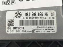 2009 Volkswagen Cc PCM Engine Control Computer ECU ECM PCU OEM P/N:06J 906 026 AG Fits Fits 2008 OEM Used Auto Parts