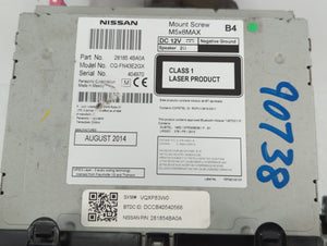 2014-2016 Nissan Rogue Radio AM FM Cd Player Receiver Replacement P/N:28185 4BA0A Fits Fits 2014 2015 2016 OEM Used Auto Parts