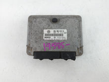 1999 Volkswagen Jetta PCM Engine Control Computer ECU ECM PCU OEM P/N:06A 906 018 BJ Fits OEM Used Auto Parts