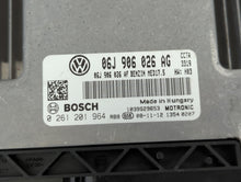 2008-2009 Volkswagen Passat PCM Engine Control Computer ECU ECM PCU OEM P/N:06J 906 026 AG Fits Fits 2008 2009 OEM Used Auto Parts