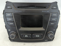 2013-2016 Hyundai Santa Fe Radio AM FM Cd Player Receiver Replacement P/N:96180-B89514X Fits Fits 2013 2014 2015 2016 OEM Used Auto Parts - Oemusedautoparts1.com