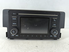 2019-2021 Honda Civic Radio AM FM Cd Player Receiver Replacement P/N:39100-TBA-A41 Fits Fits 2019 2020 2021 OEM Used Auto Parts