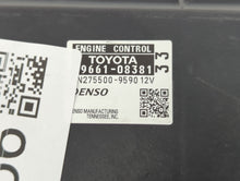 2013-2014 Toyota Sienna PCM Engine Control Computer ECU ECM PCU OEM P/N:275500-9590 89661-08381 Fits Fits 2013 2014 OEM Used Auto Parts