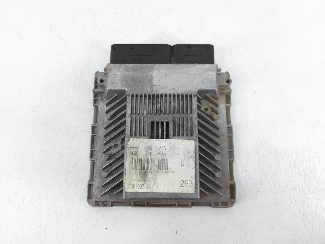 2013-2015 Audi A6 PCM Engine Control Computer ECU ECM PCU OEM P/N:5WP47301 4G0 907 551 J Fits Fits 2013 2014 2015 OEM Used Auto Parts