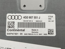 2013-2015 Audi A6 PCM Engine Control Computer ECU ECM PCU OEM P/N:5WP47301 4G0 907 551 J Fits Fits 2013 2014 2015 OEM Used Auto Parts