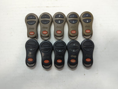 Lot of 10 Jeep Keyless Entry Remote Fob GQ43VT9T 56036859AD | 56036860AD