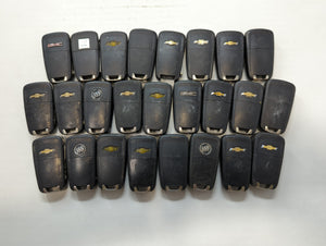 Lot of 25 Chevrolet Keyless Entry Remote Fob MIXED FCC IDS MIXED PART