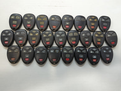 Lot of 25 Chevrolet Keyless Entry Remote Fob OUC60270 | OUC60221