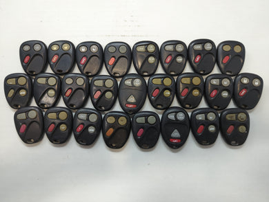 Lot of 25 Chevrolet Keyless Entry Remote Fob MYT3X6898B | LHJ011 |