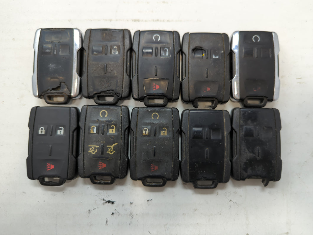 Lot of 10 Chevrolet Keyless Entry Remote Fob M3N-32337100 22881480 |