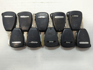 Lot of 10 Jeep Keyless Entry Remote Fob OHT692427AA | KOBDT0AA |