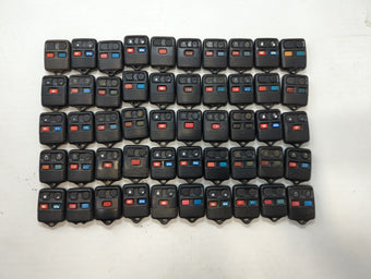 compare product Lot of 50 Ford Keyless Entry Remote Fob MIXED FCC IDS MIXED PART NUMBERS