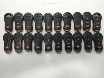 compare product Lot of 20 Dodge Keyless Entry Remote Fob GQ43VT18T | GQ43VTI7T
