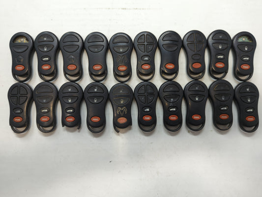 Lot of 20 Dodge Keyless Entry Remote Fob GQ43VT18T | GQ43VTI7T - Oemusedautoparts1.com