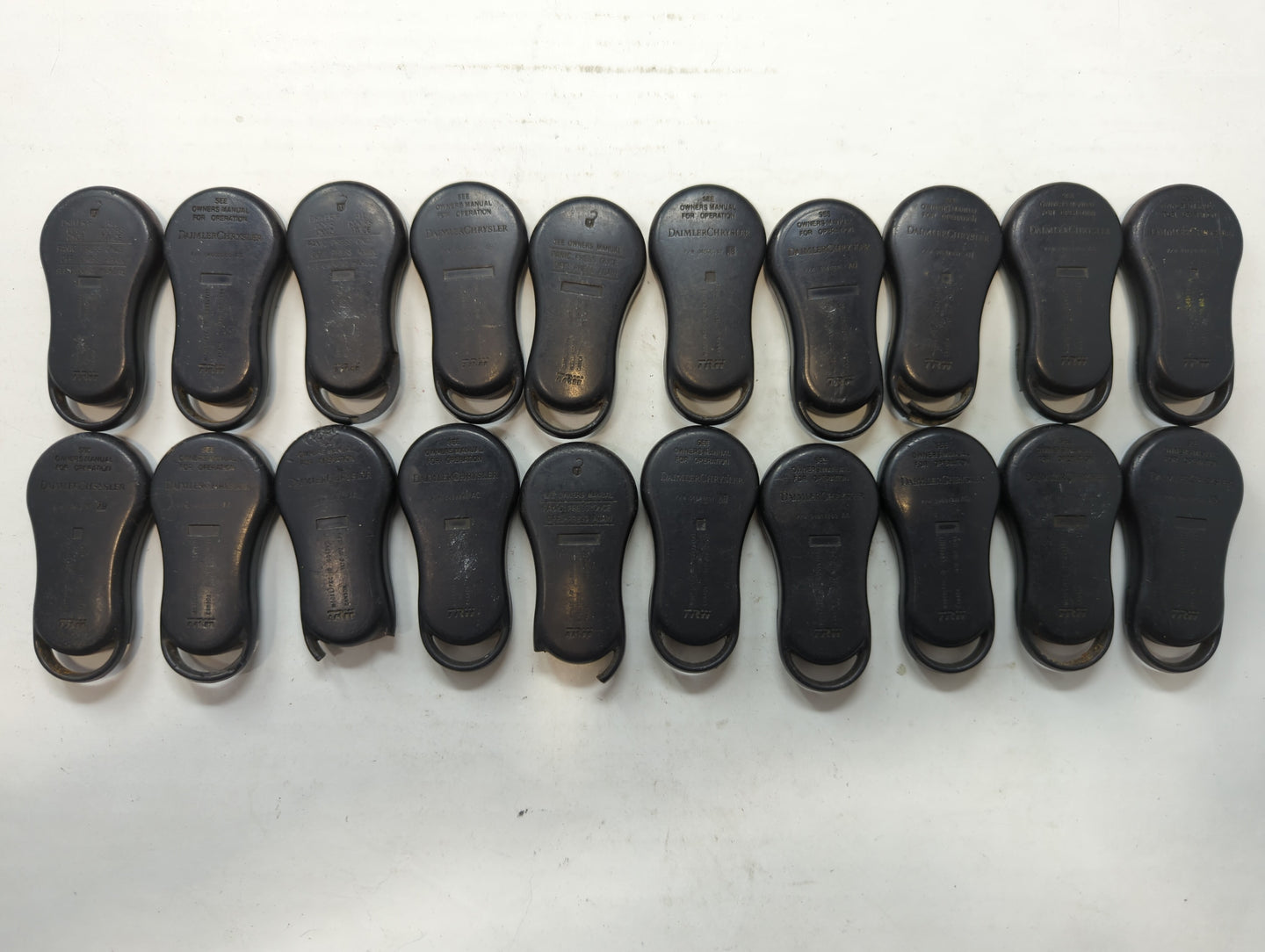 Lot of 20 Dodge Keyless Entry Remote Fob GQ43VT18T | GQ43VTI7T - Oemusedautoparts1.com