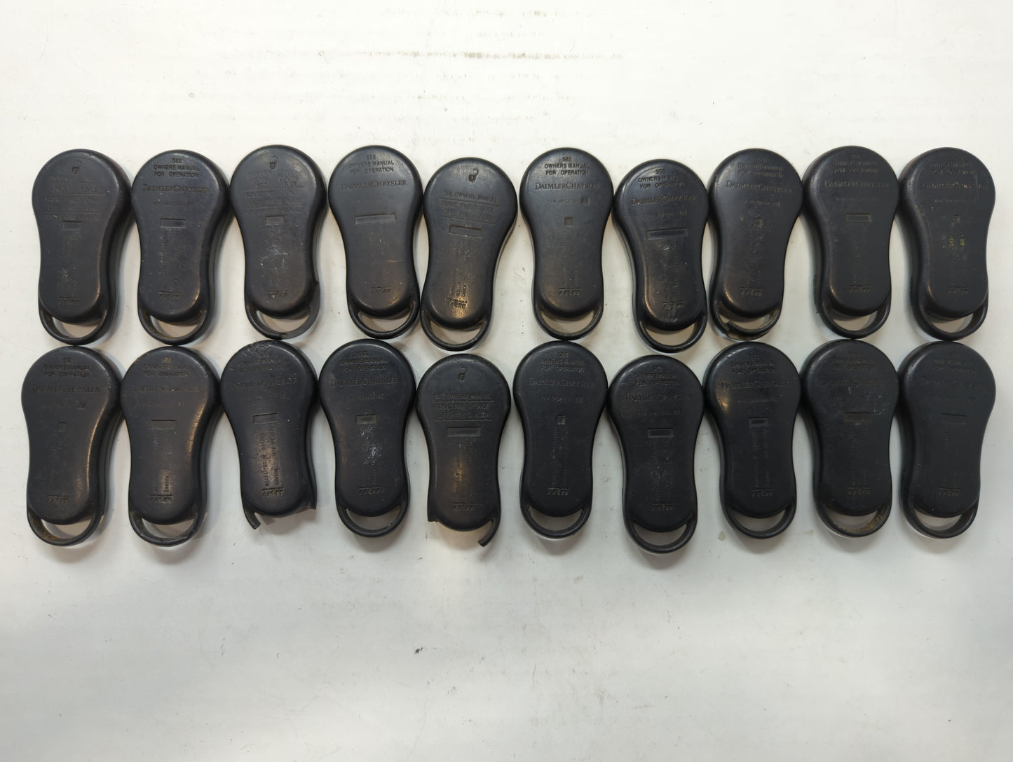 Lot of 20 Dodge Keyless Entry Remote Fob GQ43VT18T | GQ43VTI7T - Oemusedautoparts1.com