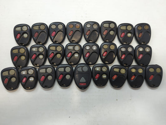Lot of 25 Chevrolet Keyless Entry Remote Fob N5F736566-A | KOBLEAR1XT | - Oemusedautoparts1.com