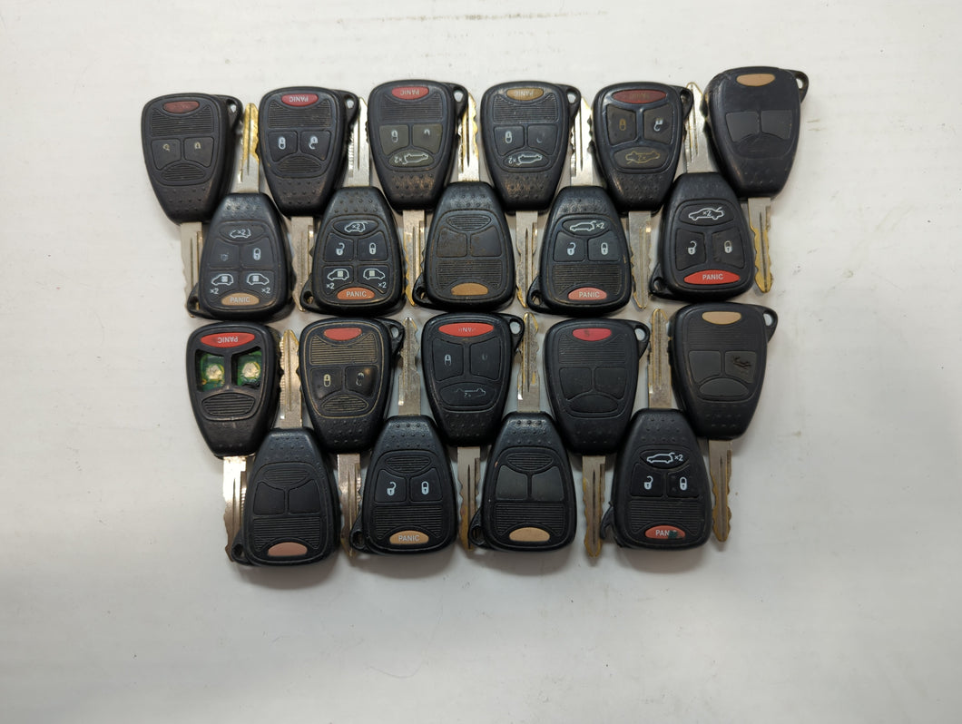 Lot of 20 Dodge Keyless Entry Remote Fob OHT692427AA | M3N5WY72XX |