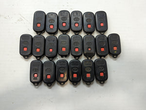 Lot of 20 Toyota Keyless Entry Remote Fob GQ43VT14T | HYQ12BAN