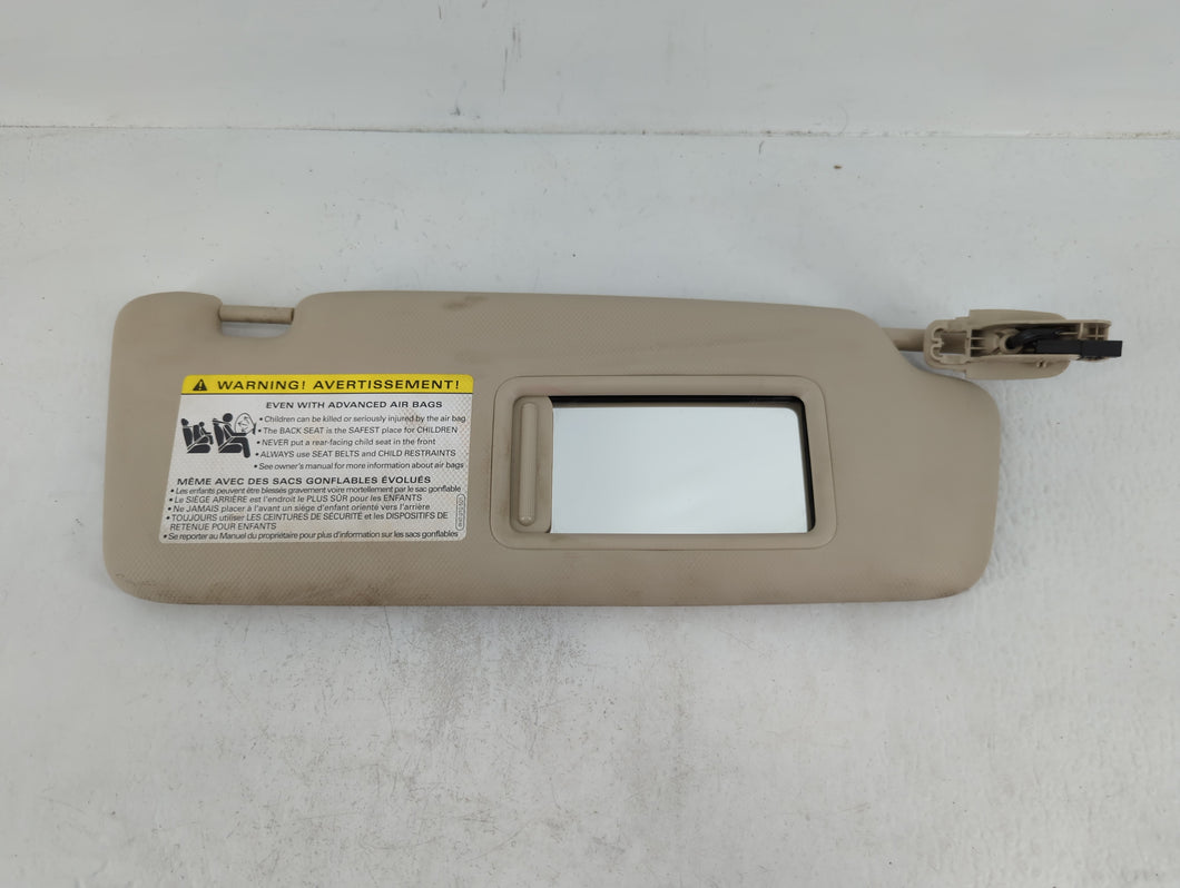 2012 Audi Q5 Sun Visor Shade Replacement Passenger Right Mirror Fits Fits 2009 2010 2011 OEM Used Auto Parts