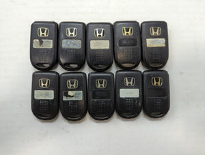 Lot of 10 Honda Odyssey Keyless Entry Remote Fob OUCG8D-399H-A