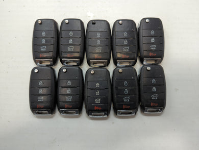 Lot of 10 Kia Keyless Entry Remote Fob OSLOKA-870T MIXED PART NUMBERS