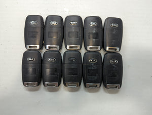 Lot of 10 Kia Keyless Entry Remote Fob OSLOKA-870T MIXED PART NUMBERS