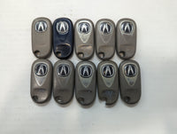 Lot of 10 Acura Keyless Entry Remote Fob E4EG8D-444H-A MIXED PART NUMBERS - Oemusedautoparts1.com
