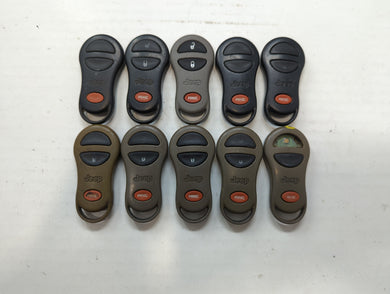 Lot of 10 Jeep Keyless Entry Remote Fob GQ43VT9T 56036859AD | 56036860AD