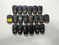 Lot of 20 Hyundai Keyless Entry Remote Fob MIXED FCC IDS MIXED PART - Oemusedautoparts1.com