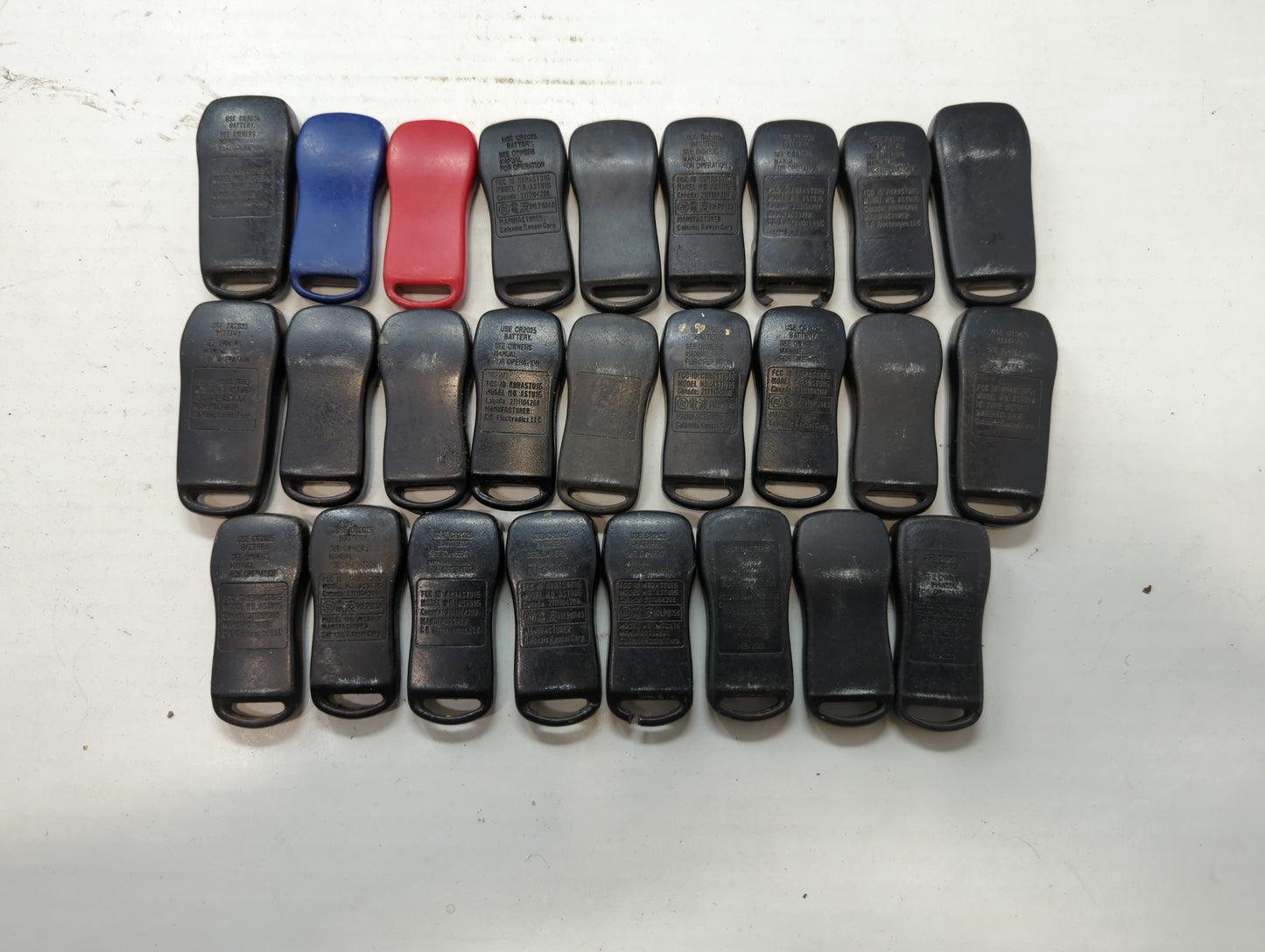 Lot of 25 Nissan Keyless Entry Remote Fob KBRASTU15 | CWTWB1U415 | - Oemusedautoparts1.com