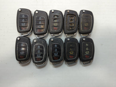 Lot of 10 Hyundai Keyless Entry Remote Fob TQ8-RKE-4F16 | TQ8-RKE-4F25