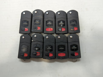 compare product Lot of 10 Mazda Keyless Entry Remote Fob HYQ2AB | HYQ2EB 13598511A |