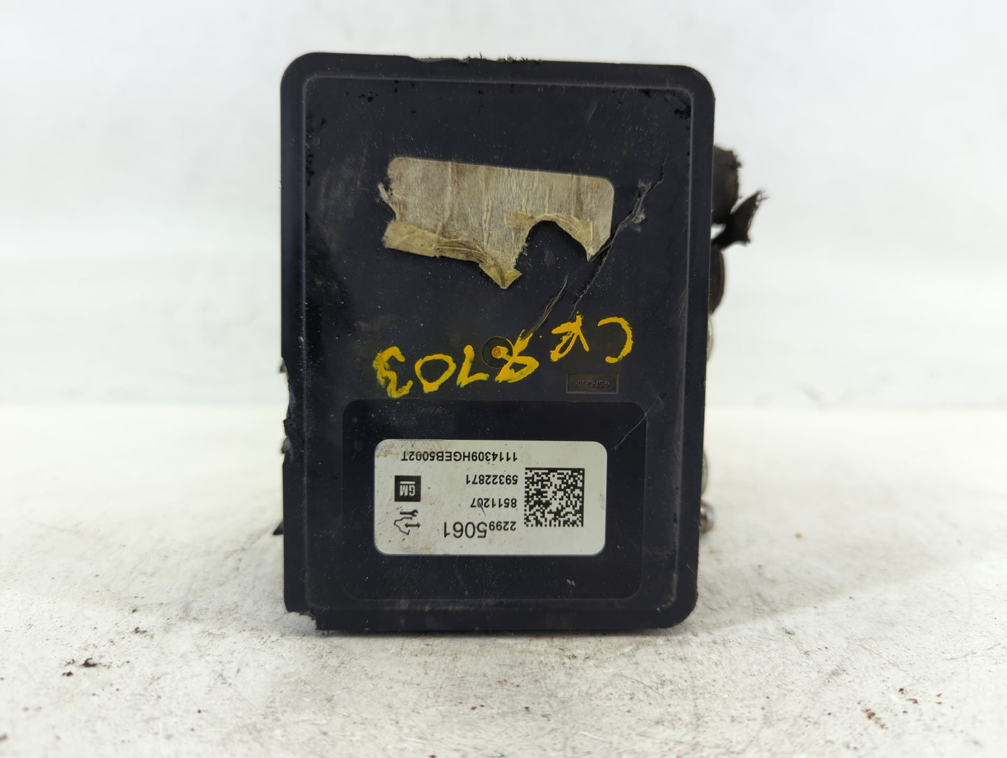 2014-2016 Chevrolet Impala ABS Pump Control Module Replacement P/N:23492832 Fits Fits 2014 2015 2016 OEM Used Auto Parts - Oemusedautoparts1.com