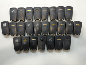 Lot of 25 Chevrolet Keyless Entry Remote Fob MIXED FCC IDS MIXED PART