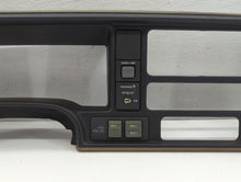 1999 Chevrolet Silverado Radio Climate Panel Bezel