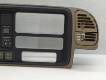 1999 Chevrolet Silverado Radio Climate Panel Bezel