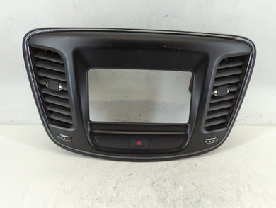 2015 Chrysler 200 Radio Climate Panel Bezel