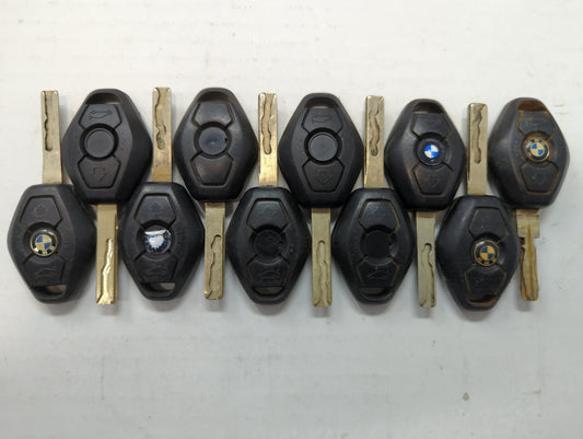 Lot of 10 Bmw Keyless Entry Remote Fob LX8FZV MIXED PART NUMBERS - Oemusedautoparts1.com
