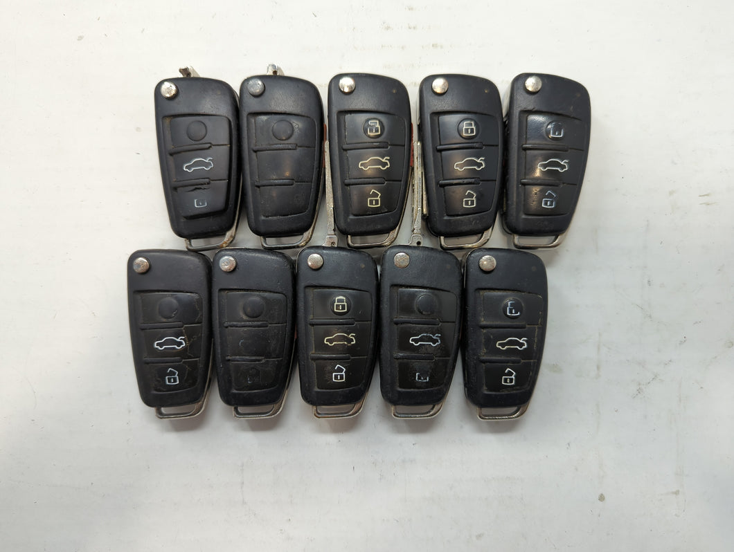 Lot of 10 Audi Keyless Entry Remote Fob NBG009272T | NBGFS04A71 |