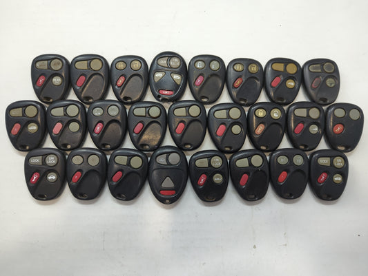 Lot of 25 Chevrolet Keyless Entry Remote Fob KOBLEAR1XT | L2C0007T | - Oemusedautoparts1.com