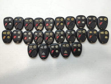 Lot of 25 Chevrolet Keyless Entry Remote Fob L2C0007T | LHJ011 |