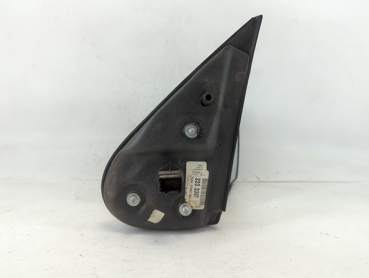 2006-2010 Ford Explorer Driver Left Side View Manual Door Mirror Black - Oemusedautoparts1.com